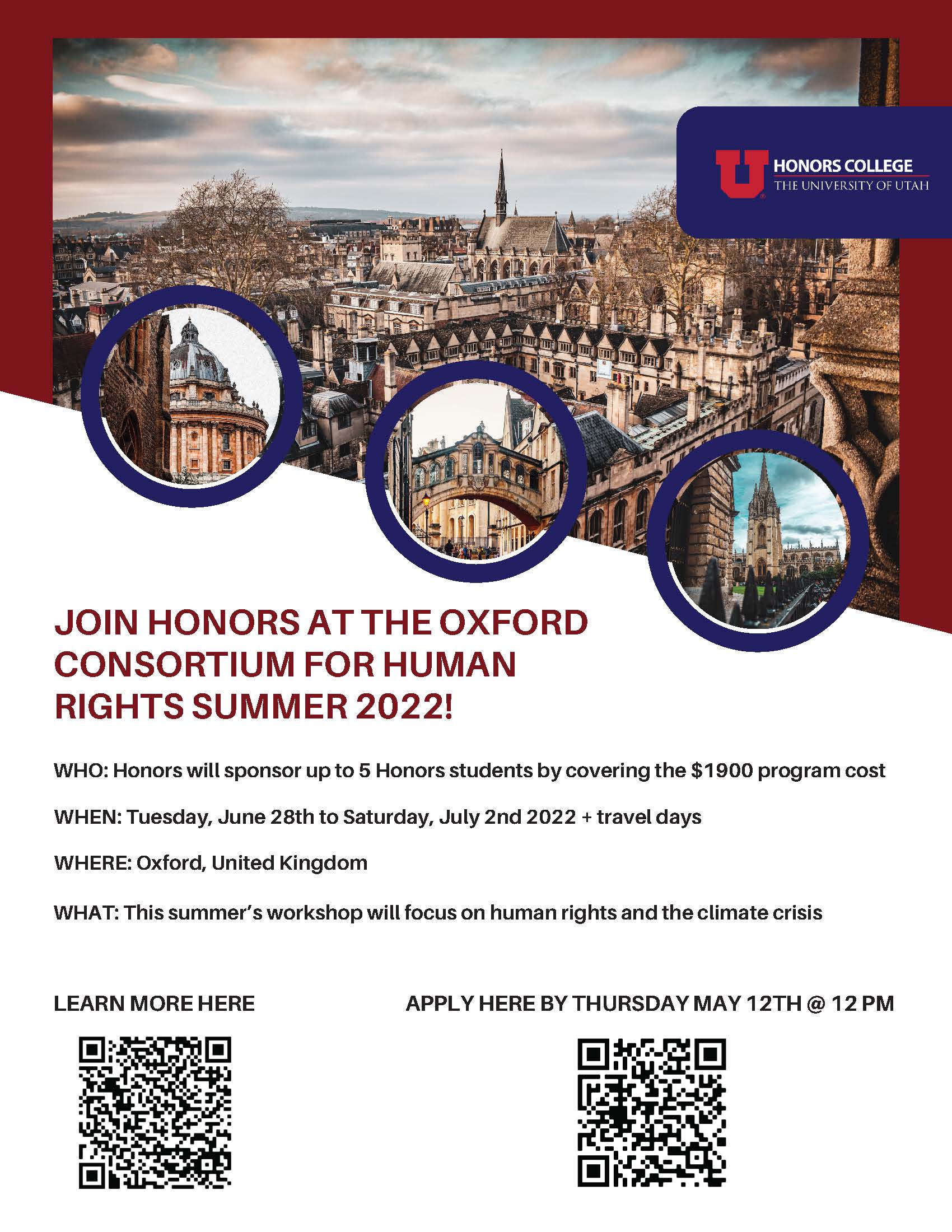 Oxford Consortium Flyer Summer 2022