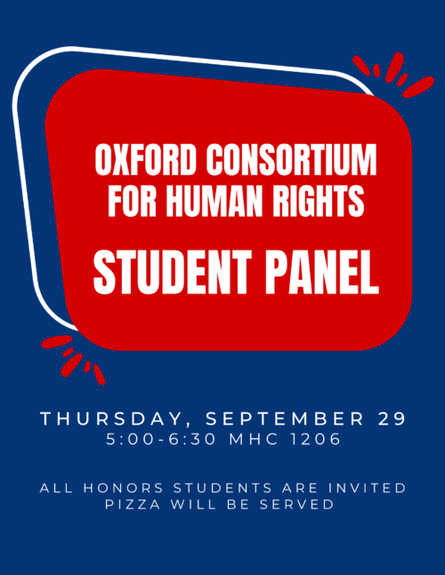 Oxford Student Panel